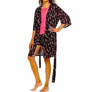 Flora Nikrooz Robe and Pj Set NWT